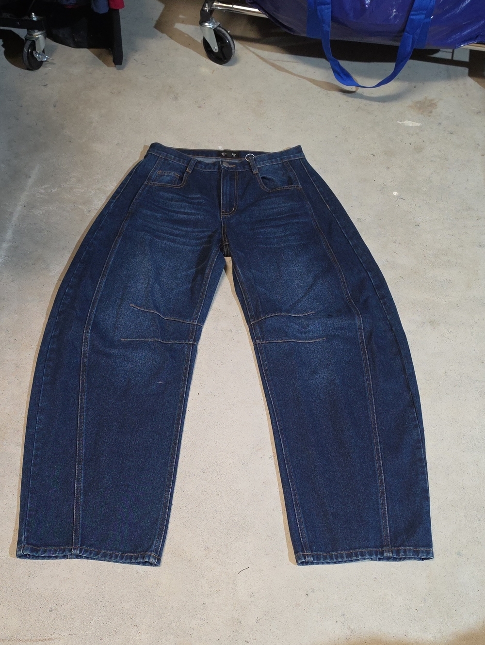 New Women's Dark Blue Jeans